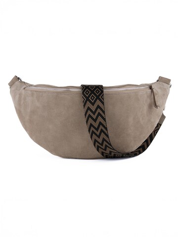lePelou Fanny Pack 'GENOVA' in Grey: front
