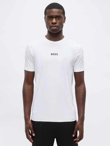 BOSS Funkční tričko 'Serve 1' – bílá: přední strana