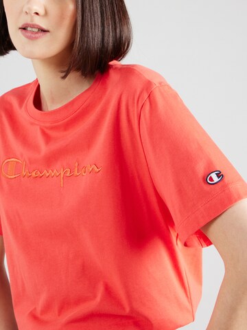 Maglietta di Champion Authentic Athletic Apparel in rosa