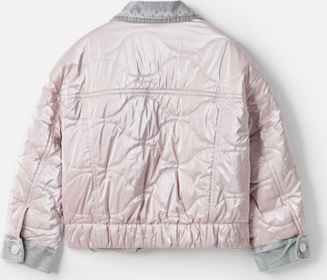 Desigual Between-Season Jacket in Pink