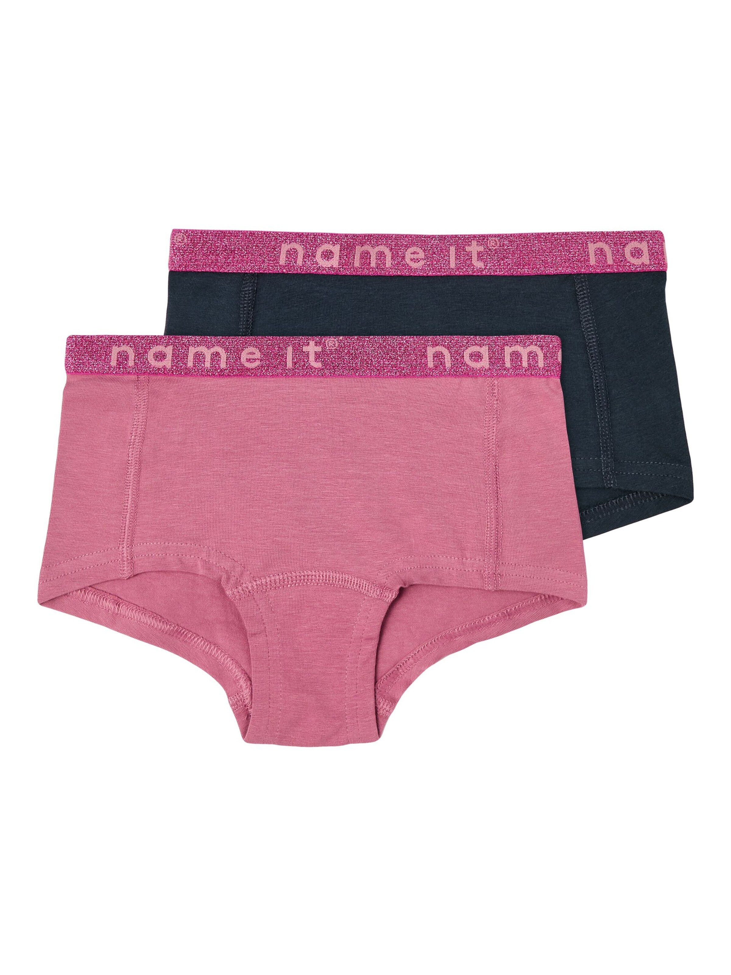 NAME IT Unterhose 'Slip 2er-Pack'‌‌‌‌‌‌‌‌ in Pink: Vorderseite