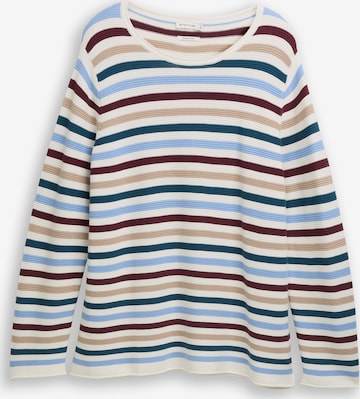 Tom Tailor Women + Pullover in Blau: Vorderseite