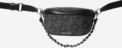MICHAEL Michael Kors Pojasna torbica u siva / crna / srebro, Pregled proizvoda
