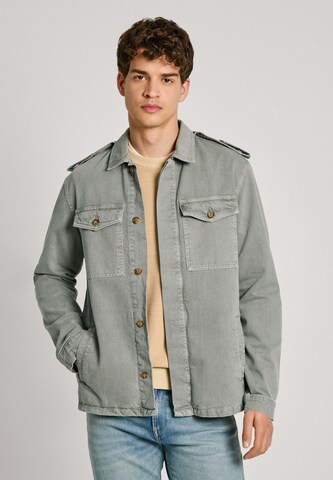 Veste mi-saison 'EATON' Pepe Jeans en vert : devant