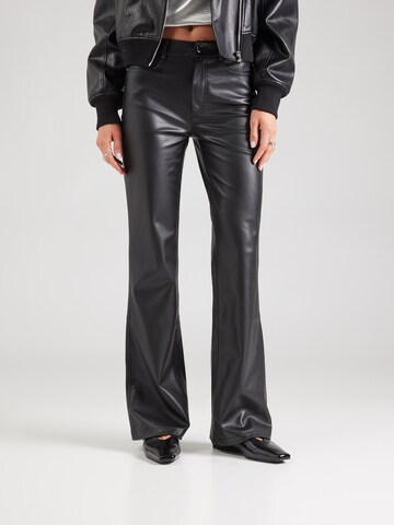 ONLY Flared Trousers 'ONLALEXIS' in Black: front