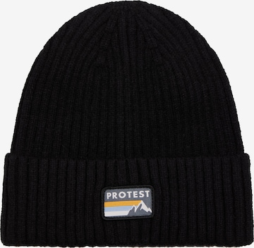 PROTEST Muts 'PRTWorsley' in Zwart: voorkant