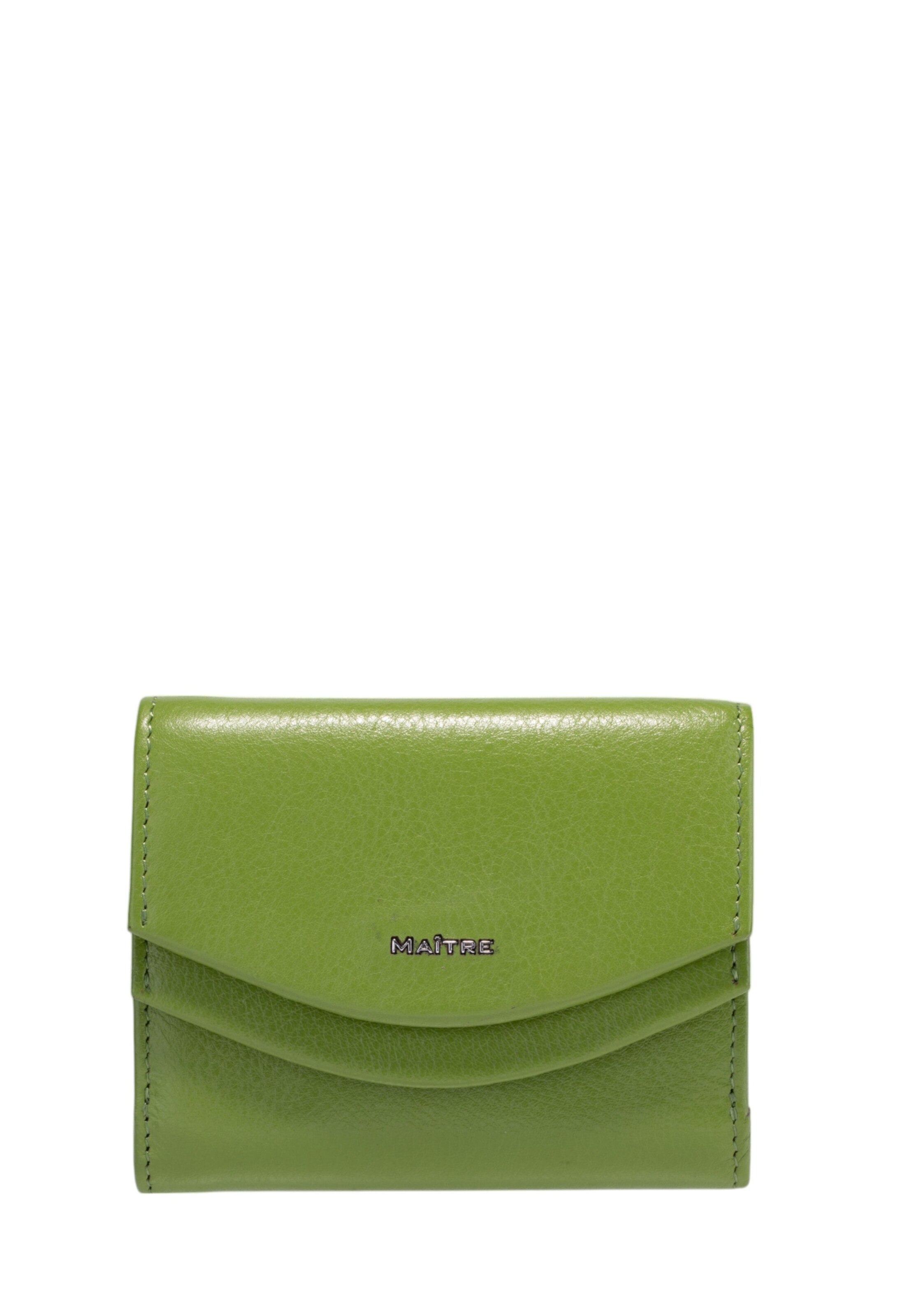 Maître Wallet 'Leisel Deda' in Green: front