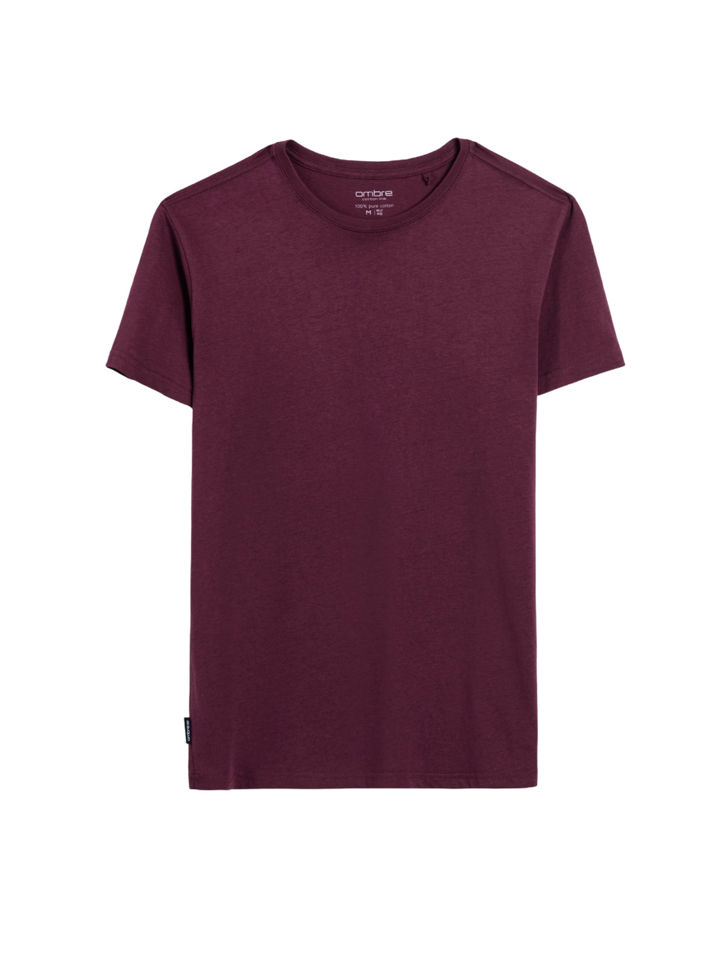 Ombre Shirt in Rood: voorkant