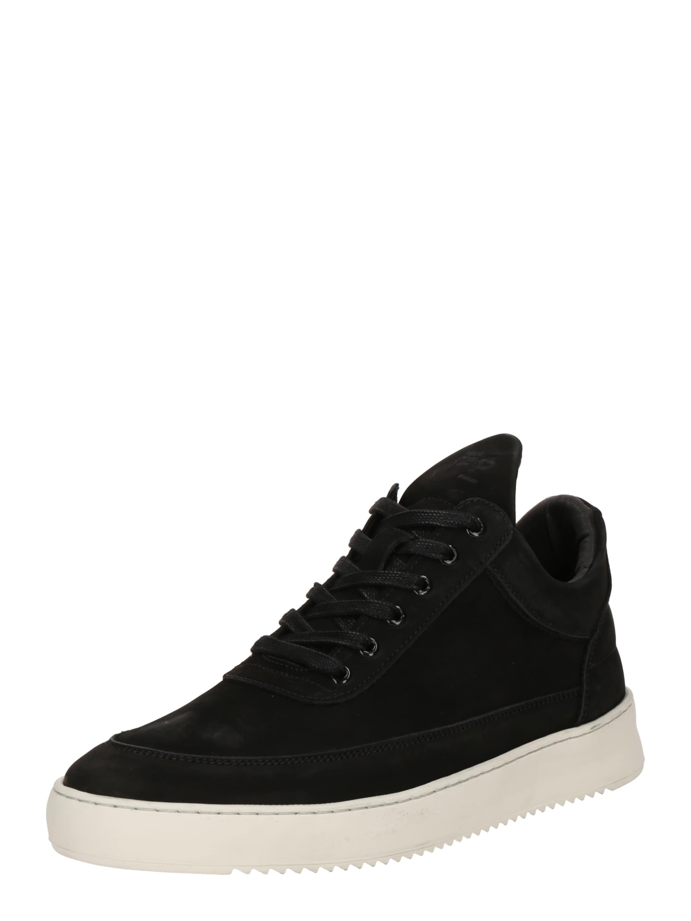 Baskets basses Filling Pieces en noir : devant