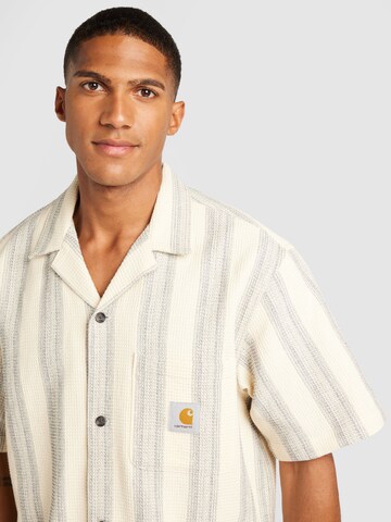 Carhartt WIP Comfort Fit Hemd 'Dodson' in Weiß