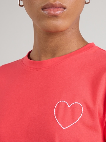 VILA Shirt 'VINORA' in Red