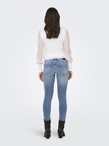 Only Maternity Skinny Jeans 'BELLY' in Blauw