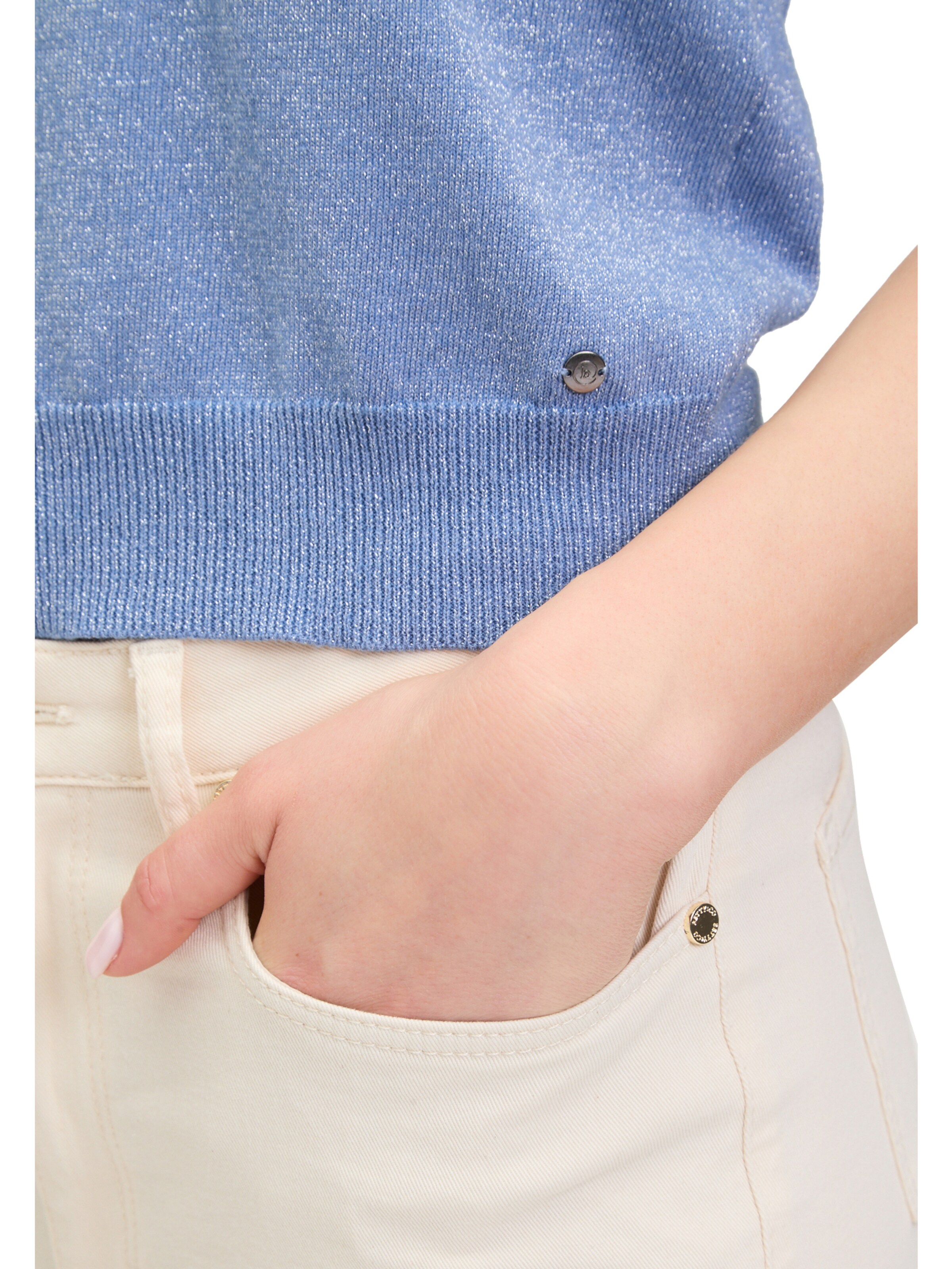 Pull-over Betty & Co en bleu