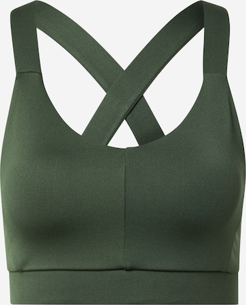 ONLY PLAY Bralette Sports Bra 'Effi' in Green: front