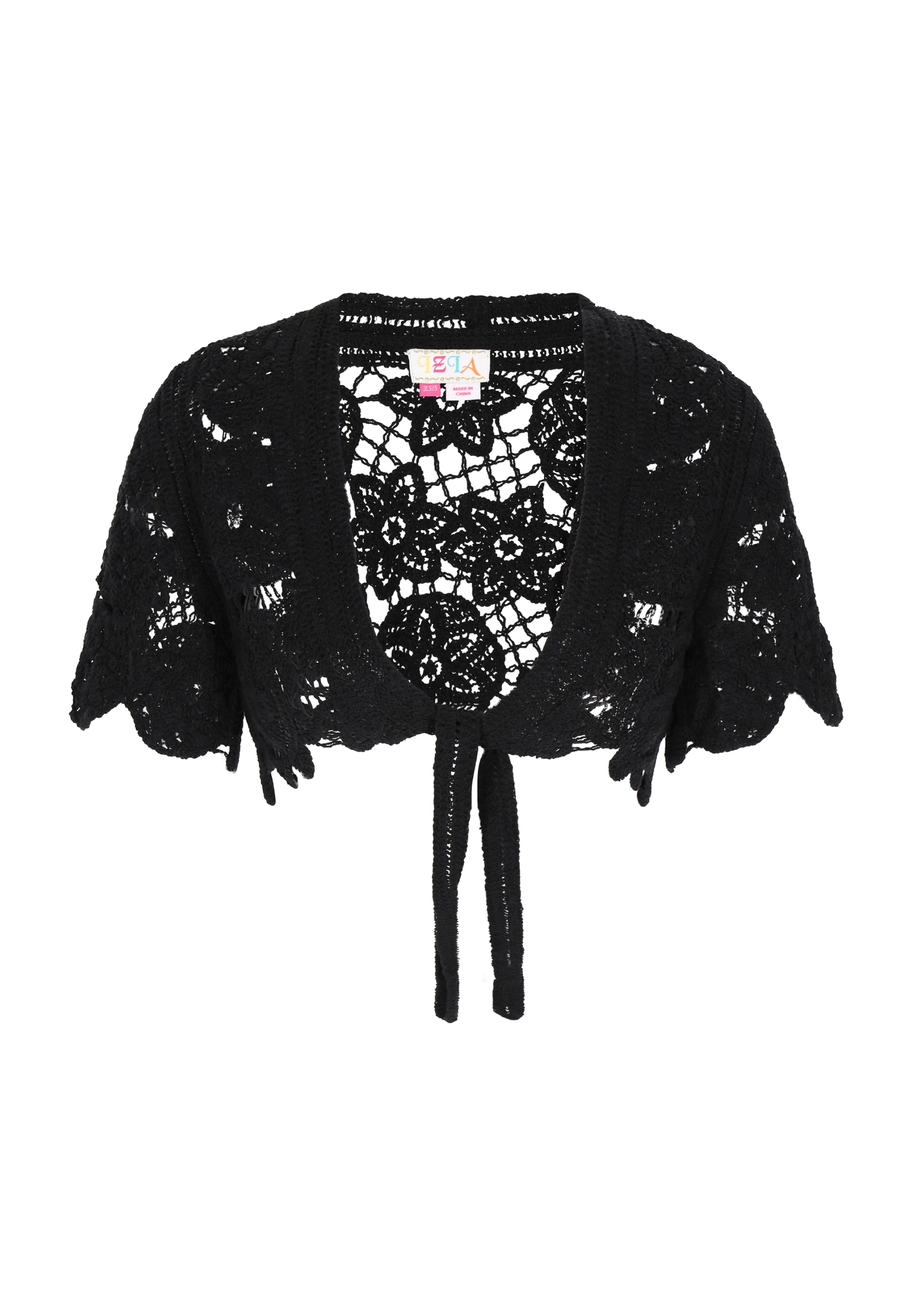 IZIABolero 'Spring Summer' - crna boja: prednji dio