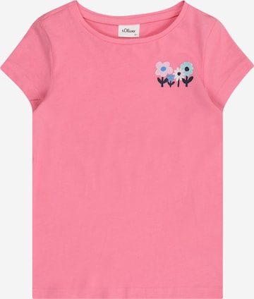 T-Shirt s.Oliver en rose : devant
