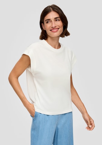 s.Oliver Shirt in Weiß: Vorderseite