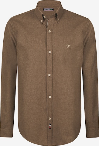 Felix Hardy Košeľa - Hnedá: predná strana