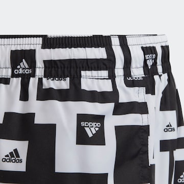 ADIDAS PERFORMANCE Regular Urheilullinen uima-asu 'Must Have Graphic' värissä valkoinen