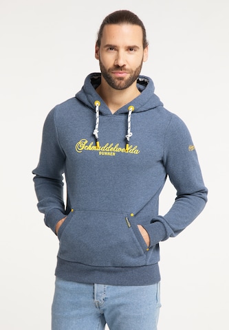 Schmuddelwedda - Sudadera 'Duhnen' en azul: frente