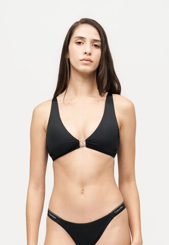 Triangle Hauts de bikini Calvin Klein Underwear en noir