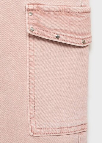 MANGO TEEN Boot cut Jeans in Pink