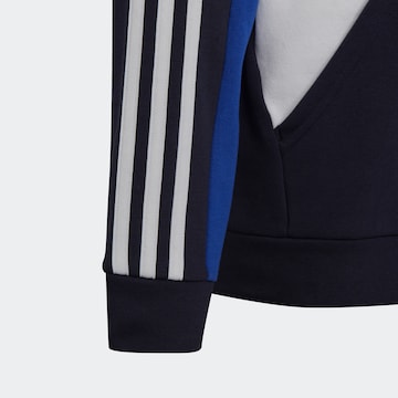 ADIDAS SPORTSWEAR Urheilullinen collegepaita 'Colorblock 3-Stripes' värissä musta