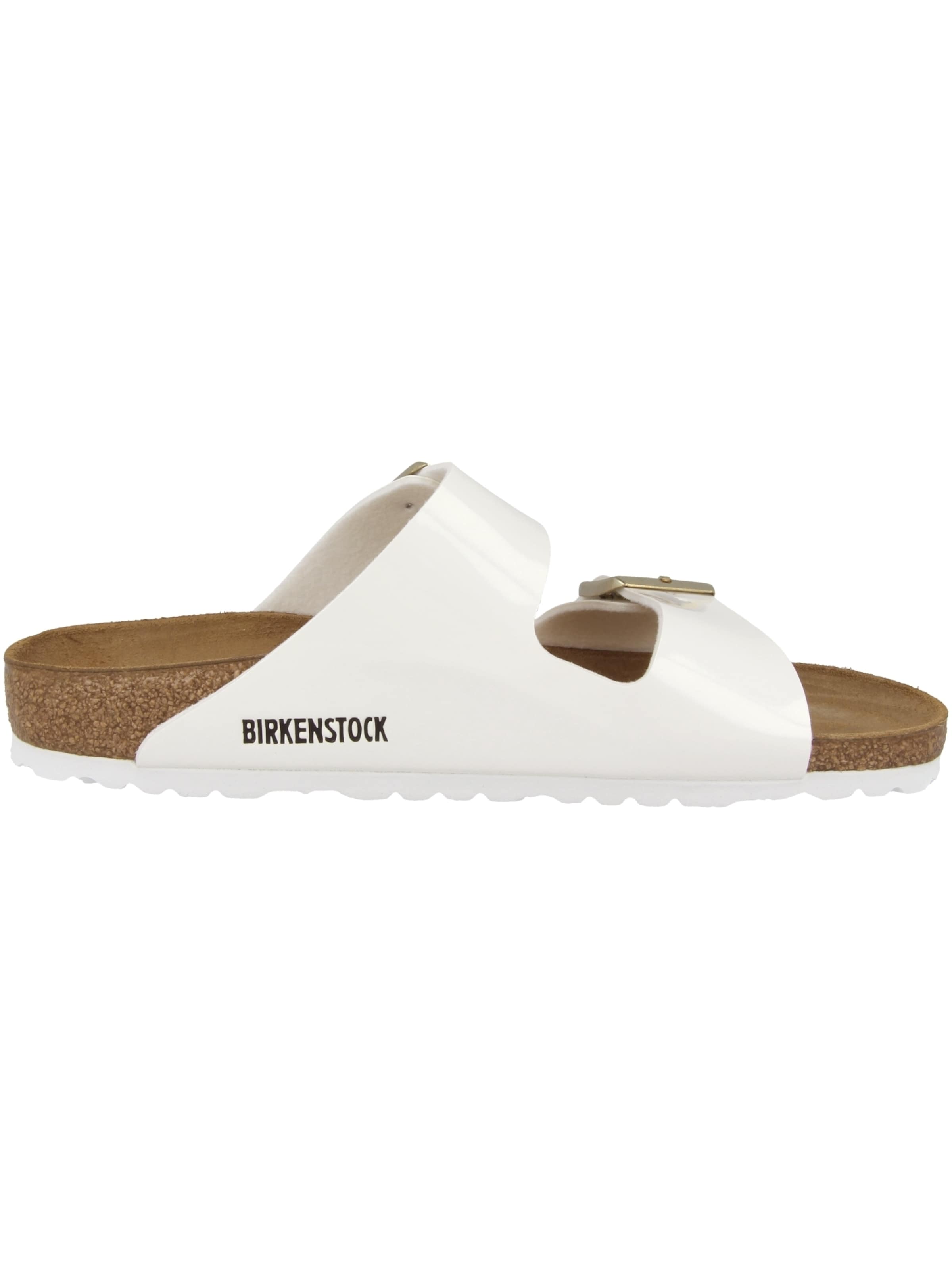 BIRKENSTOCK - Sapato aberto 'Arizona' em branco