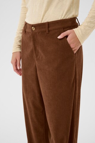 Regular Pantalon 'CRKanna' Cream en marron