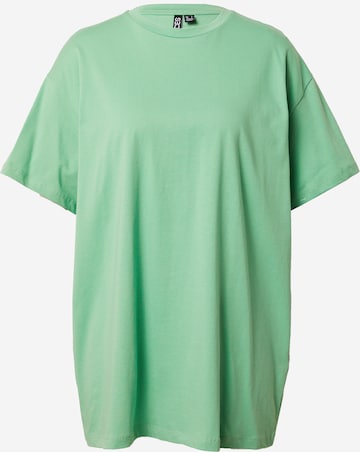 zaļš PIECES "Oversize" stila krekls 'Rina': no priekšpuses