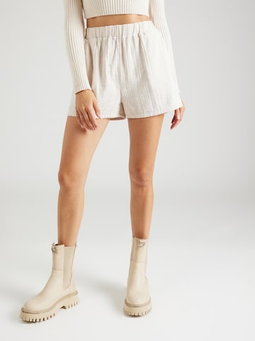 ABOUT YOU Regular Broek 'Malou' in Beige: voorkant