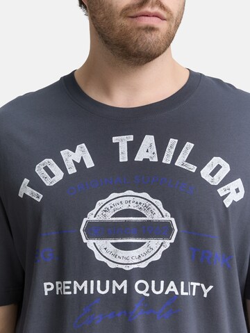 TOM TAILOR Men + Shirt in Grijs
