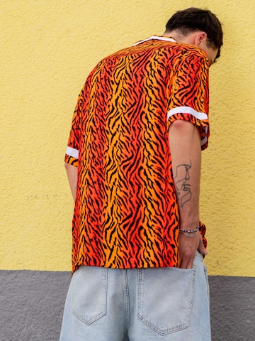 T-Shirt 'Tiger' BLUE SKY INN en orange