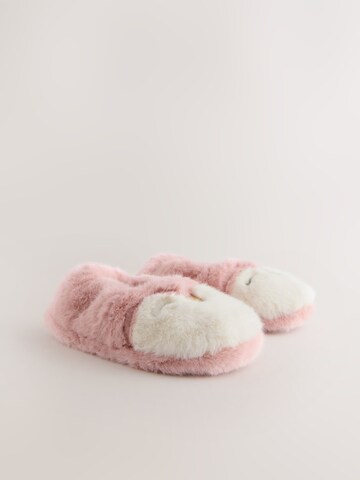 Next Домашни пантофи в розово