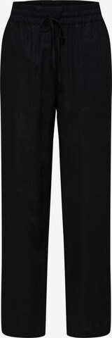 Selected Femme Curve Loosefit Kalhoty – černá: přední strana