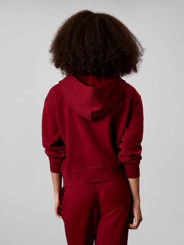 Veste de survêtement Calvin Klein Jeans en rouge