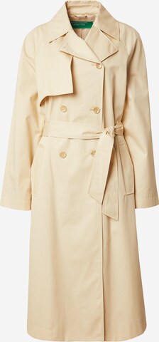 Manteau mi-saison UNITED COLORS OF BENETTON en beige : devant