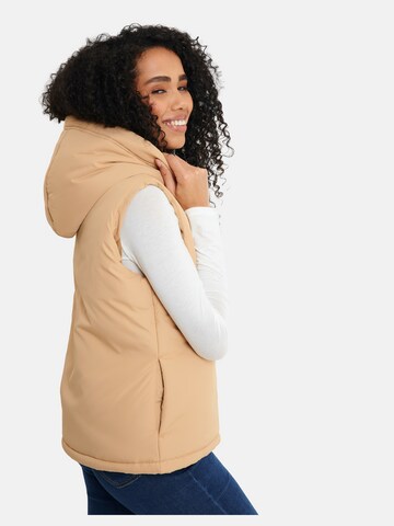 Threadbare Vest 'Shelly' in Beige