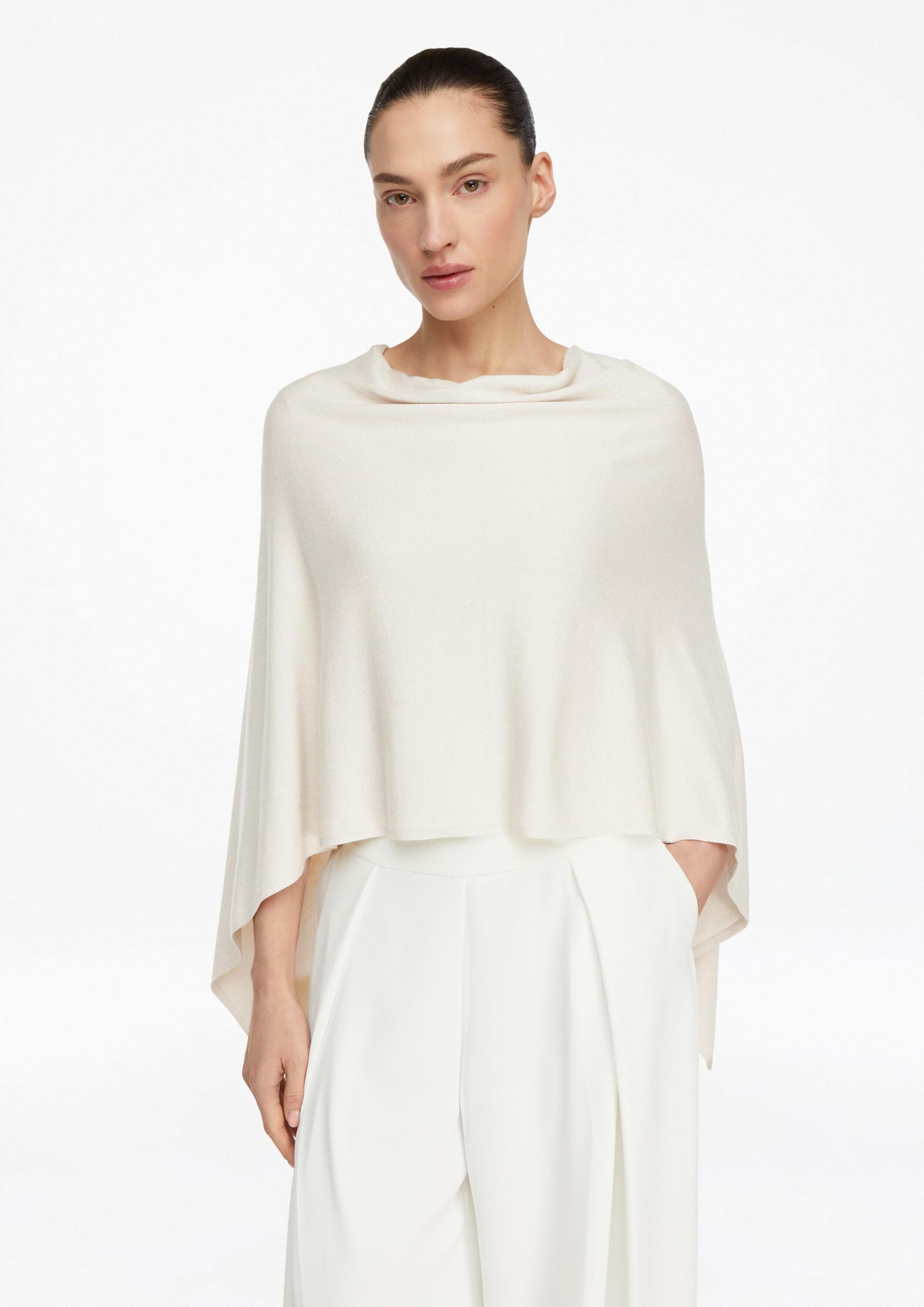 COMMA Between-seasons parka in Beige: front