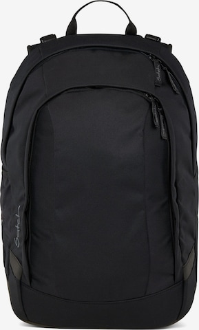 Satch Backpack 'Air' in Black: front