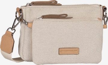 TOM TAILOR Umhängetasche in Beige: Vorderseite