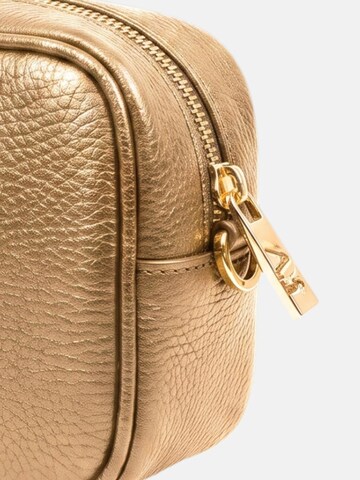 Borsa a tracolla 'Borsa a Tracolla Pelle Genuina 20x15 cm Virginia Rhinè' di Virginia Rhinè in argento