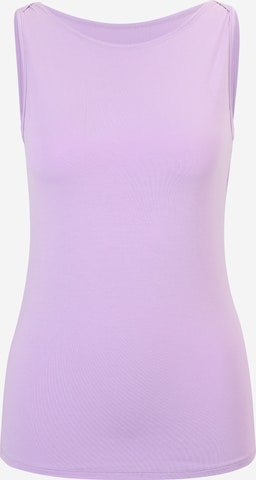 CURARE Yogawear Спортивный топ 'Flow' в Лиловый: спереди
