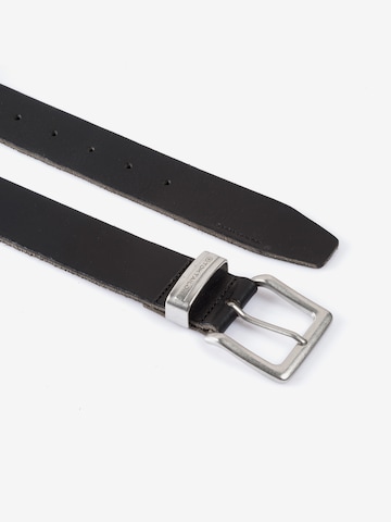 TOM TAILOR Belt 'JACOB' in Black