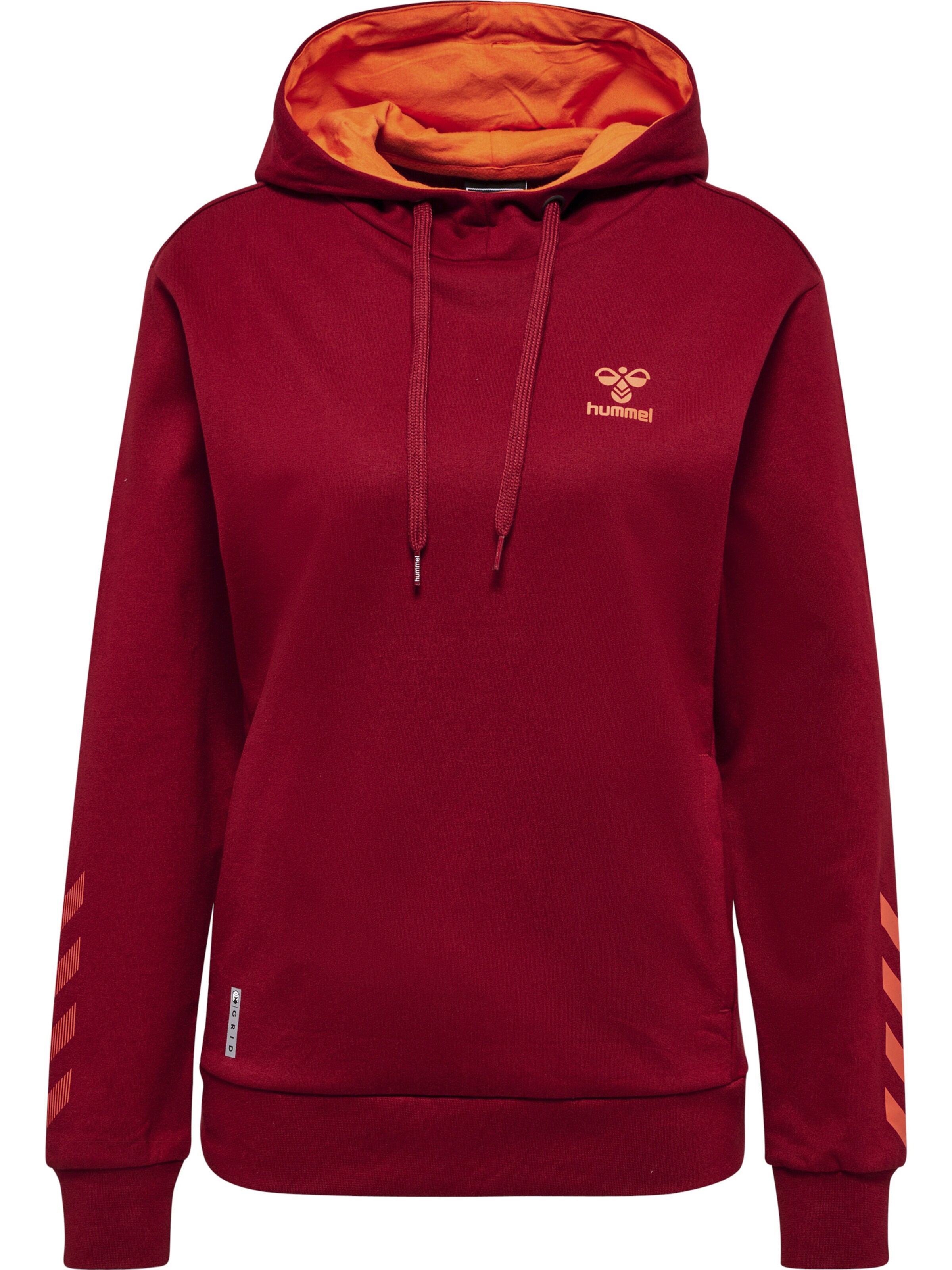 Hummel Athletic Sweatshirt in Red: front