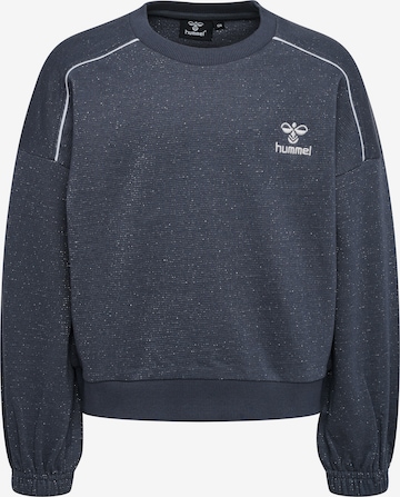 Hummel Athletic Sweatshirt 'GIZELA' in Blue: front