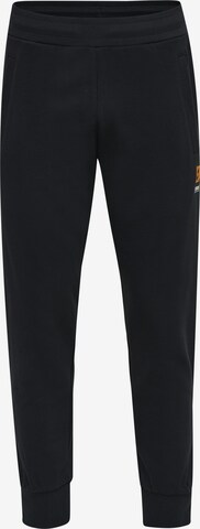 Hummel Tapered Workout Pants 'Liam' in Black: front