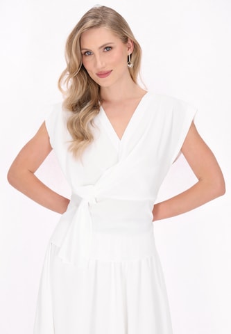 DreiMaster Klassik - Blusa em branco: frente