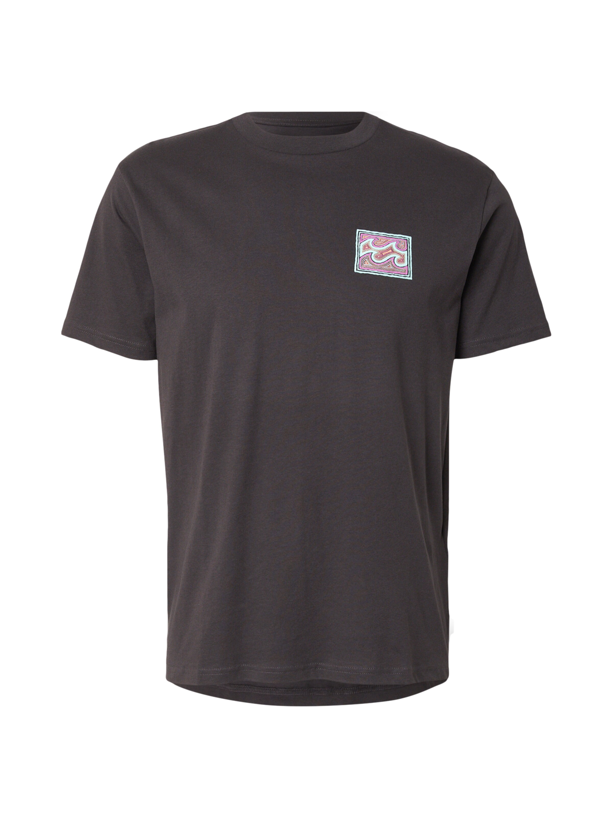 BILLABONG Koszulka 'CRAYON WAVE' w kolorze czarny: przód