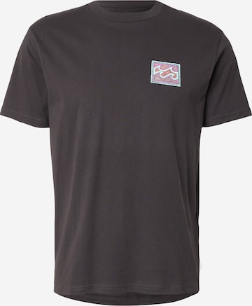 T-Shirt 'CRAYON WAVE' BILLABONG en noir : devant